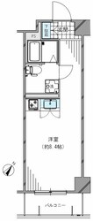 エストレーヴ文京神楽坂の物件間取画像